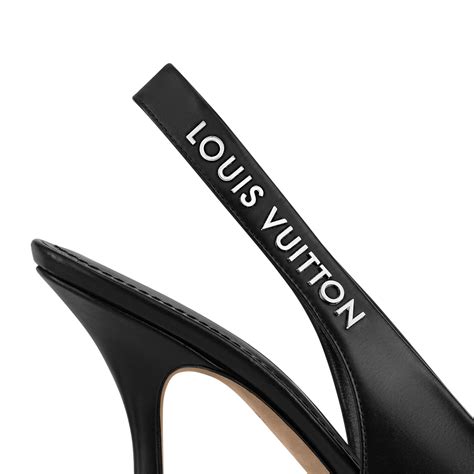 louis vuitton sparkle slingback pump